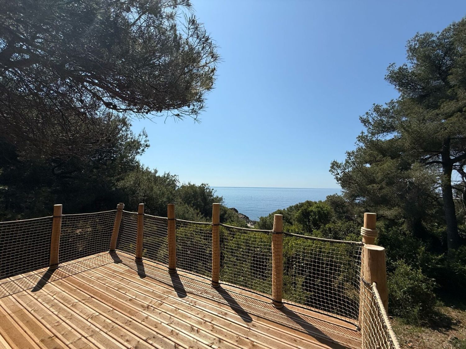 La terrasse vue mer